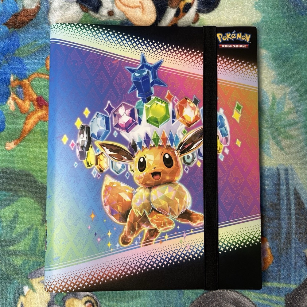 2025 Prismatic Evolutions Binder Collection (BINDER ONLY) Eevee Binder NEW!!